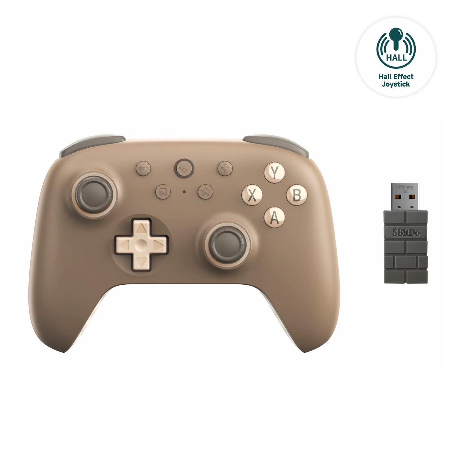 8Bitdo Ultimate 2C Wireless Gaming Controller for PC, Windows 10, 11, Steam Deck, Raspberry Pi, Android Gamepad Accessories