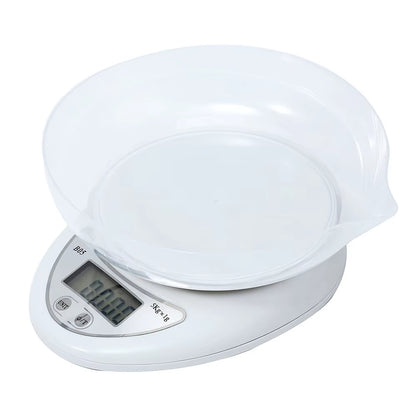 5 Kg/1Gramkitchenscale Reusable Electronic Scale with Portable LED Digital Display Foodscale Weighing Scale Kitchen Baking Scale