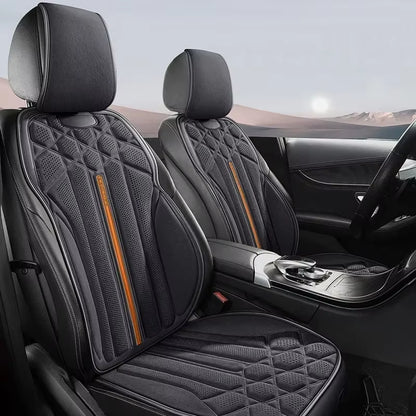 Universal Car Seat Cover Soft Suede Driver'S Seat Support Cushion Breathable Anti-Slip Protective Mat Car Interior Accessories