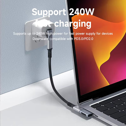 🔌 Adaptador USB-C de Alto Rendimiento – 240 W, 40 Gbps, 8K@60 Hz (USB4 / Thunderbolt)