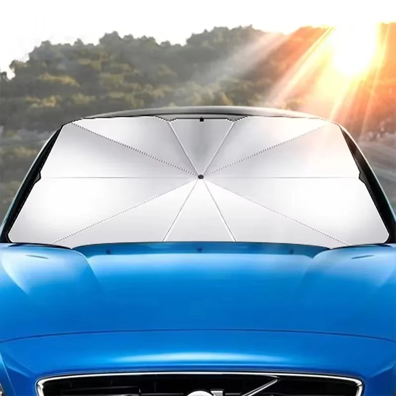 ☀️ Parasol Protector para Parabrisas de Coche – Sombrilla Plegable Anticalor para Interior