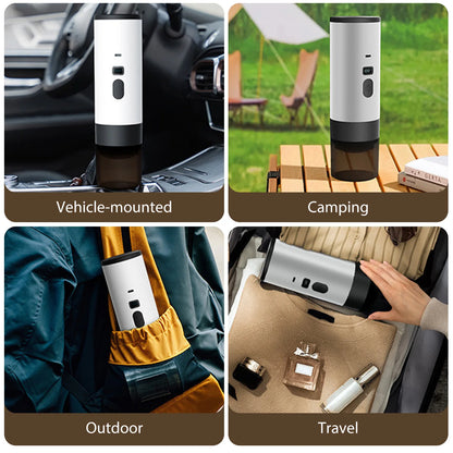 Cafetera Eléctrica Portátil de Cápsulas 3 en 1 ☕🚗 
