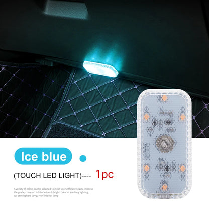 Luz LED Táctil Inalámbrica para Interior de Coche 🚗💡