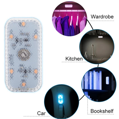 Luz LED Táctil Inalámbrica para Interior de Coche 🚗💡