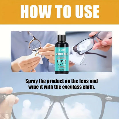 👓✨ Crema Reparadora de Arañazos para Gafas – Pulido Profesional para Lentes y Marcos