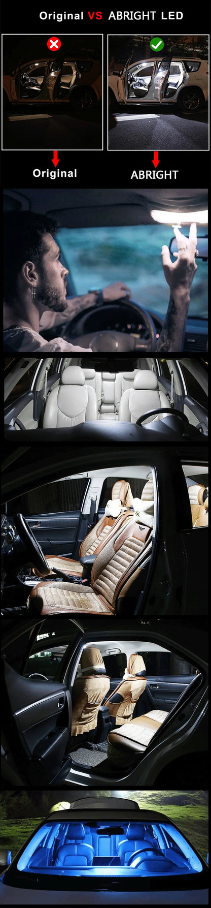 🚗✨ Luces LED Interiores Canbus para Skoda – Iluminación Premium Plug & Play