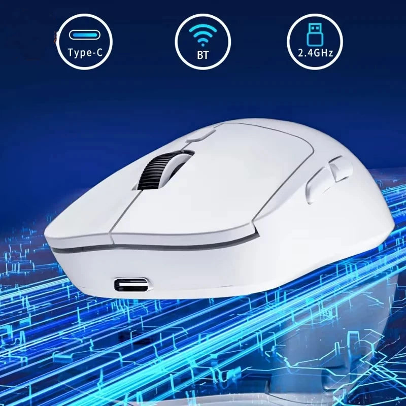 🖱️ Ratón Inalámbrico Lenovo Bluetooth 2.4G – Recargable, Ergonómico y Multimodo