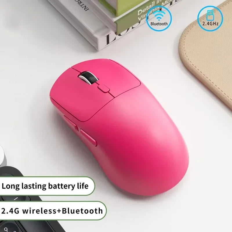 🖱️ Ratón Inalámbrico Lenovo Bluetooth 2.4G – Recargable, Ergonómico y Multimodo