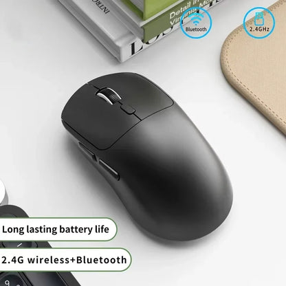 🖱️ Ratón Inalámbrico Lenovo Bluetooth 2.4G – Recargable, Ergonómico y Multimodo
