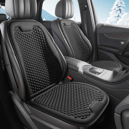🚗❄️ Cojín de Asiento para Coche de Seda de Hielo – Fresco, Transpirable y Antideslizante
