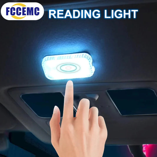 Luz LED Táctil Inalámbrica para Interior de Coche 🚗💡