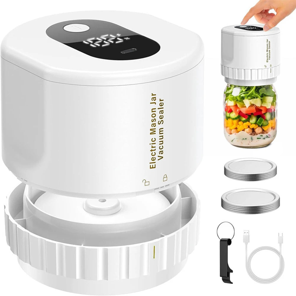 ✨ Selladora al Vacío Semiautomática para Tarros