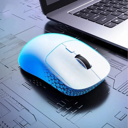 🖱️ Ratón Inalámbrico Lenovo Bluetooth 2.4G – Recargable, Ergonómico y Multimodo
