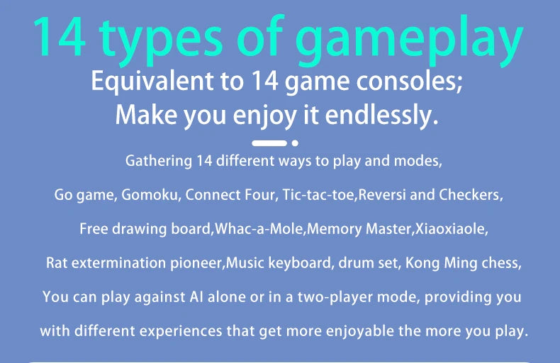🎮🧠 Juego de Mesa Inteligente Electrónico 14 en 1 – Diversión y Aprendizaje para Toda la Familia