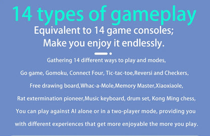 🎮🧠 Juego de Mesa Inteligente Electrónico 14 en 1 – Diversión y Aprendizaje para Toda la Familia