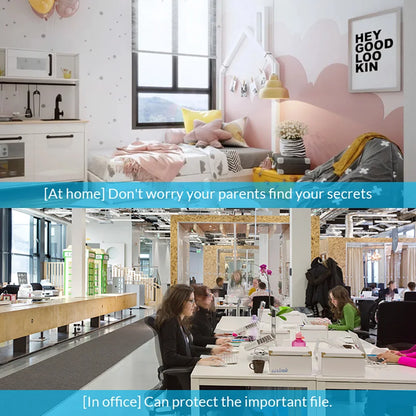 🔐 Cerradura Inteligente KERUI con Huella Dactilar – Candado Antirrobo USB Impermeable