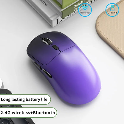🖱️ Ratón Inalámbrico Lenovo Bluetooth 2.4G – Recargable, Ergonómico y Multimodo