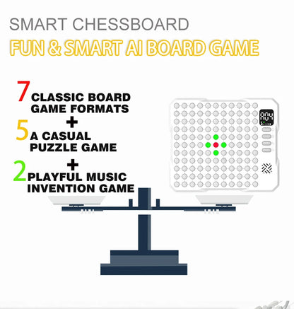 🎮🧠 Juego de Mesa Inteligente Electrónico 14 en 1 – Diversión y Aprendizaje para Toda la Familia