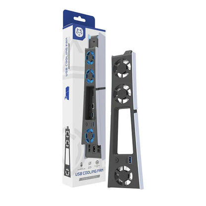 ❄️🎮 Ventilador Cooling Fan para PS5 Slim – Sistema de Refrigeración con Luz LED