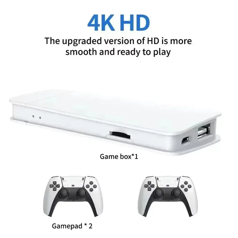 🎮 Consola Retro M15 4K HD Game Stick – Más de 20.000 Juegos con Mandos Inalámbricos
