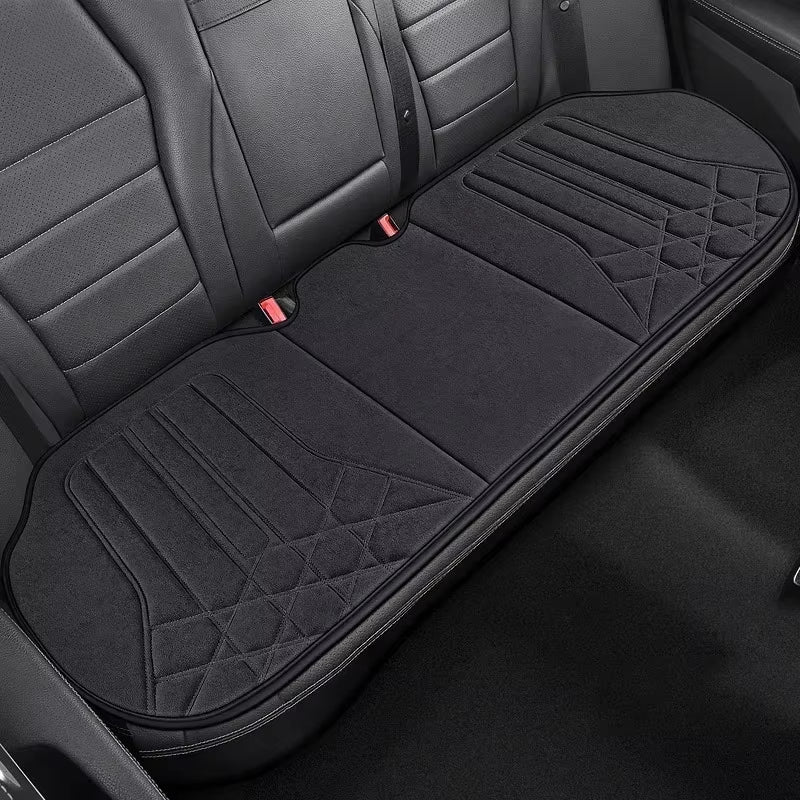 Universal Car Seat Cover Soft Suede Driver'S Seat Support Cushion Breathable Anti-Slip Protective Mat Car Interior Accessories