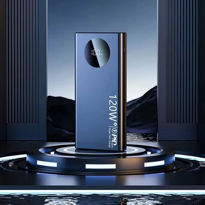 🔋 Banco de Energía Portátil de Alta Capacidad 120W – 50.000 mAh con Carga Rápida