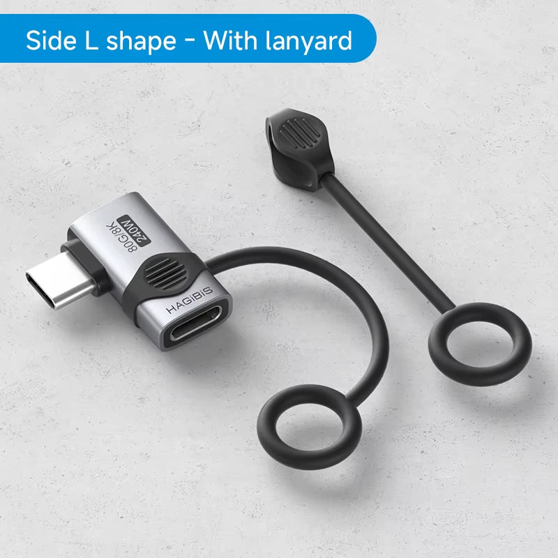 🔌 Adaptador USB-C de Alto Rendimiento – 240 W, 40 Gbps, 8K@60 Hz (USB4 / Thunderbolt)