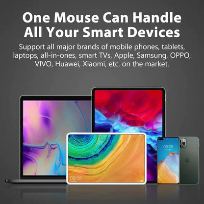 Ratón inalámbrico recargable para gamers, modo dual, compatible con Bluetooth, 2,4 G, USB, para portátil, tableta, PC, Macbook.