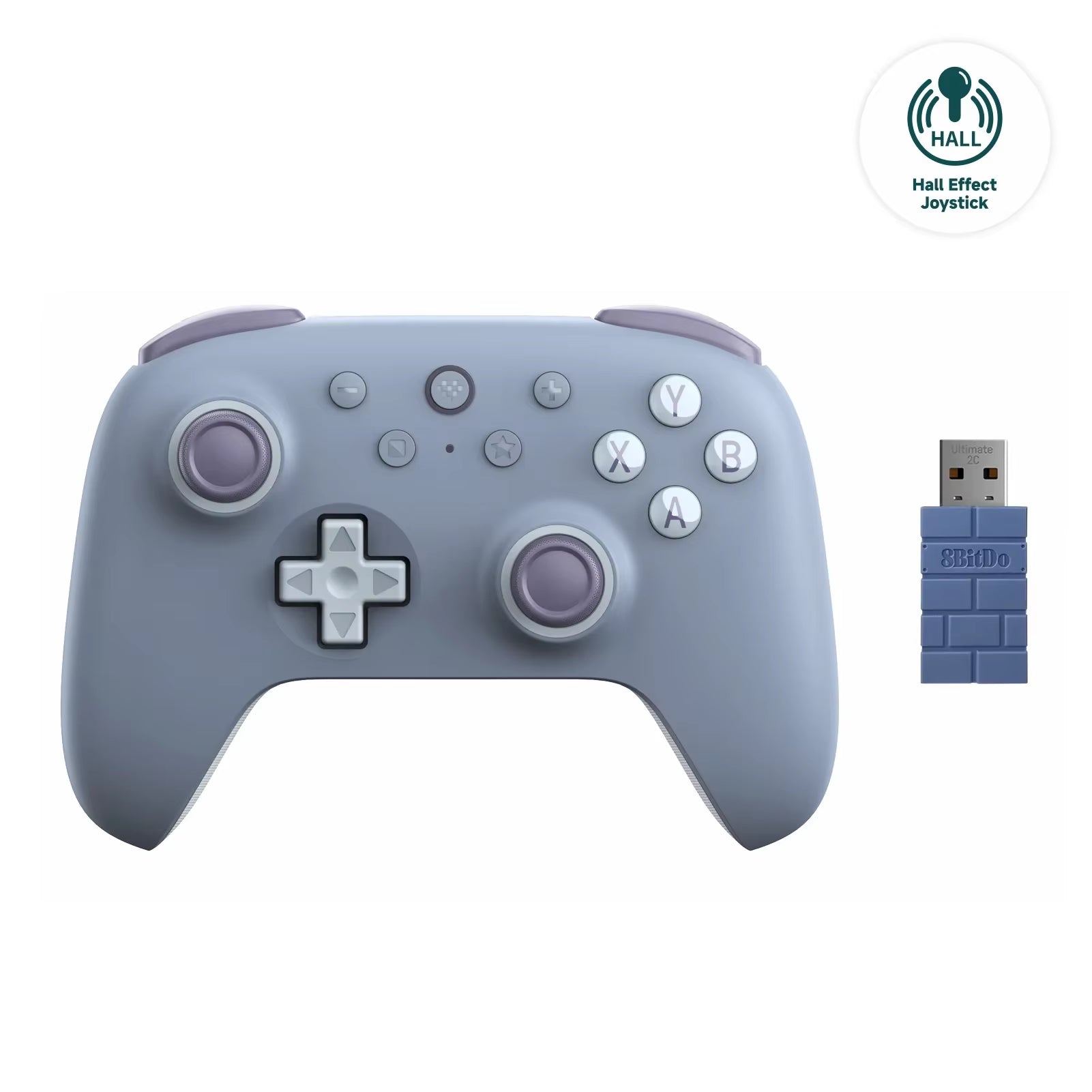 8Bitdo Ultimate 2C Wireless Gaming Controller for PC, Windows 10, 11, Steam Deck, Raspberry Pi, Android Gamepad Accessories