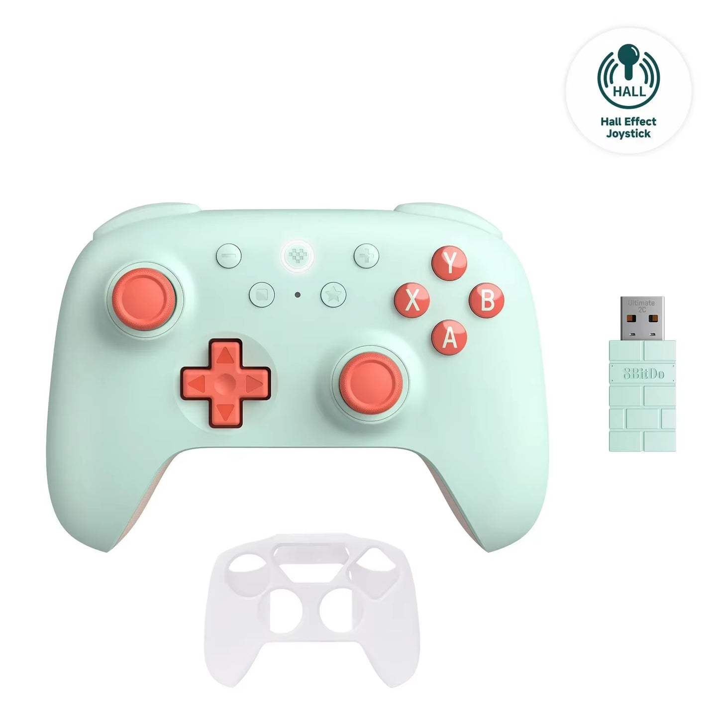 8Bitdo Ultimate 2C Wireless Gaming Controller for PC, Windows 10, 11, Steam Deck, Raspberry Pi, Android Gamepad Accessories